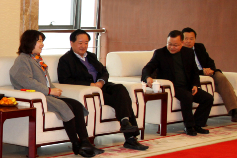吳江區委常委、常務(wù)副區長(cháng)沈金明調研通鼎集團