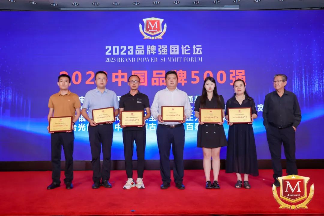 品牌引領(lǐng) 載譽(yù)前行“中國品牌500強”通鼎集團榜上有名